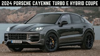 Porsche Cayenne Turbo E Hybrid Coupe with GT Package 2024 💕Unleashing Power and Performance [upl. by Rodablas]