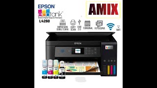 Impresora Epson L4260 multifuncional imprime mal arreglo [upl. by Wessling]