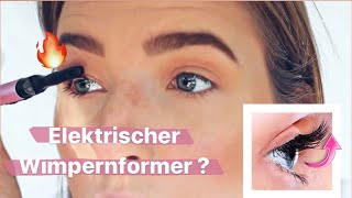 Elektrischer Wimpernformer 😲 Wimpern biegen und formen mit Hitze 🔥 [upl. by Tirrej]