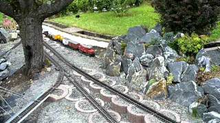 Gartenbahn in Reutlingen Juni 2011mov [upl. by Prudie]