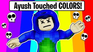 ROBLOX BUT WE CANT TOUCH COLORS 😱 [upl. by Hobbie]