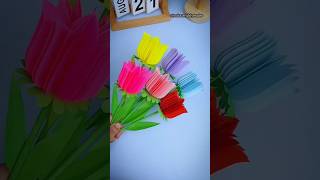 Diy viral paper flower💐 shorts flower trending viral diy papercraft [upl. by Naitsirc]