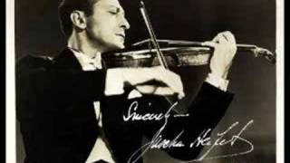 Jascha Heifetz  Vieuxtemps Concerto 4 in d 1st mov [upl. by Chilton557]