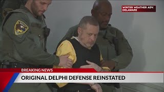 Indiana Supreme Court reinstates Delphi murders suspects original defense team [upl. by Nil478]