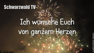 🎩🍀 Frohes neues Jahr 2024 🥂🍾 Guten Rutsch ins 2024 🎆 Happy New Year Silvester Grußvideo kostenlos [upl. by Taite]