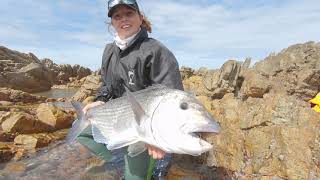 Fishing for a Personal Best White Musselcracker in Port Elizabeth [upl. by Nager973]