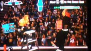 Edge spearing Jeff Hardy hanging from the belt [upl. by Schlesinger860]