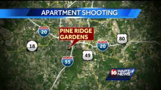 Shooting at Pineridge Apartments [upl. by Valsimot]