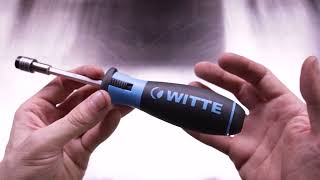 WITTE ProDrive Bit Driver  HFG Handtools from Germany [upl. by Tahp]