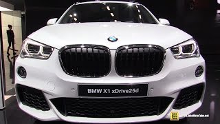 2017 BMW X1 25d xDrive M Sport  Exterior and Interior Walkaround  2016 Paris Motor Show [upl. by Anastasie]