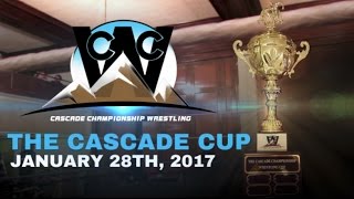 Cascade Championship Wrestling presents The Cascade Cup Full Event [upl. by Yklam]