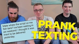 PRANK TEXTING AND CALLING SCOTTISH YOUTUBERS [upl. by Fayette285]