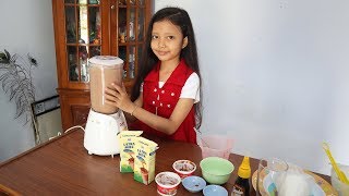 Cara Membuat Milkshake Sendiri [upl. by Naji]