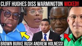 OMG Cliff Hughes Diss Warmington About His Mouth Brown Burke Put Andrew In His Place Daryl Vaz [upl. by Ttreve900]