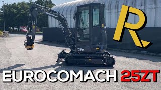 Robustrack Eurocomach 25ZT Excavator Walk Around [upl. by Walczak]