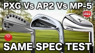 PXG 0311T Vs TITLEIST AP2 Vs MIZUNO MP5 [upl. by Elvyn]