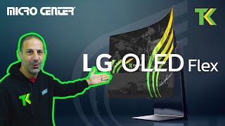 LG OLED FLEX  The most futuristic TV of all times [upl. by Berky]