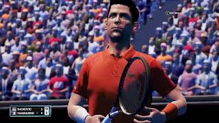 KARIJERA ONLINE IGRAMO SVE  AO TENNIS  GAMEPLAY 24H LIVE pt1 [upl. by Eintirb]