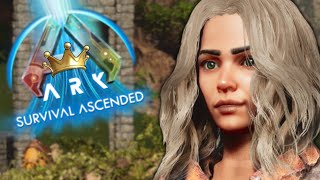 Lets Build a Castle in ARK SURVIVAL ASCENDED  Gameplay Episode 4 [upl. by Adore]