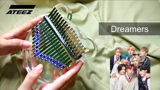 Dreamers Ost Digimon Adventure  Ateez  Kalimba Cover  Tabs [upl. by Sobel]