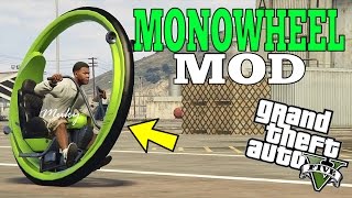 GTA 5 MONOWHEEL MOD GTA 5 MODS [upl. by Notgnimer386]