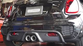 MINI F56 ＪＣＷ jcw pro exhaust × scorpion downpipe [upl. by Orapma412]