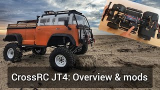 CrossRC JT4 overview and mods [upl. by Ellekcim641]