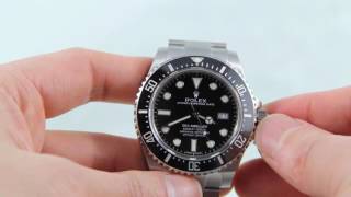 Rolex Sea Dweller 4000 Ref 116600 Review [upl. by Nertie]