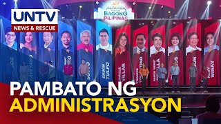 Senatorial lineup ng PBBM Administration sa 2025 Polls inanunsyo na [upl. by Lemhar]