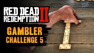 Red Dead Redemption 2  Gambler Challenge Guide [upl. by Ienttirb611]