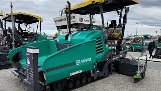 VÖGELE en Bauma 2022 Pavimentadoras en el Stand de Wirtgen Group  Tour en 5 minutos  MercadoVial [upl. by Aikcin86]