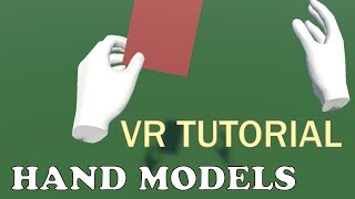 Unity VR  Hand Rigging Settings 2 [upl. by Aicertap]