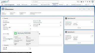 Demo JustOn Cash Management – Bank statement retrieval and payment reconciliation [upl. by Atteuqahs]