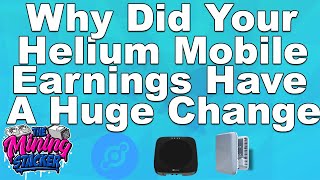 Did Your Helium Mobile Miner Earnings and Profitability Change Big Time  Lets Talk About HIP 103 [upl. by Ddej679]