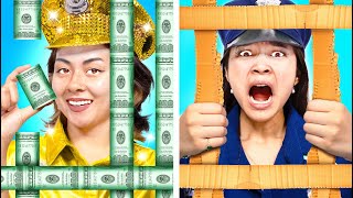 RICH COP VS BROKE COP  CRAZY amp FUNNY RICH VS POOR POLICE SITUATION BY CRAFTY HACKS PLUS [upl. by Ahsihat]