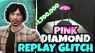 UPDATED Cayo Perico REPLAY GLITCH Pink Dimond July 2024 GTA online [upl. by Llerej]