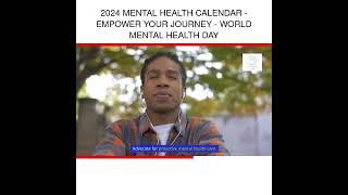 2024 Mental Health Calendar  Empower Your Journey  World Mental Health Day [upl. by Aleak238]