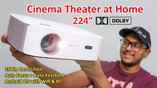 Powerful 1080p Dolby Projector on Budget 6000 Lumens Brightness🔥 [upl. by Hoo642]