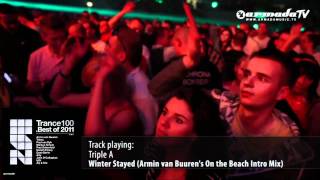 Triple A  Winter Stayed Armin van Buurens On the Beach Intro Mix [upl. by Lela265]