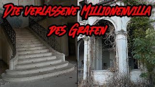 Die Villa des Grafen I Millionenvilla verkommt in Turin I Lost Places Italien [upl. by Gilman]