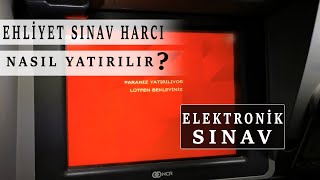 Ehliyet Sınav Harcı Yatırma 2020  Ziraat ATM [upl. by Eltrym985]