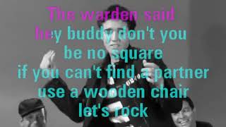 Elvis Presley  Jailhouse Rock Karaoke Version [upl. by Aidnama]