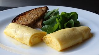 French Omelette  How to Make Soft Buttery FrenchStyle Omelets [upl. by Megen]