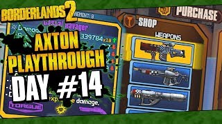 Borderlands 2  Axton Reborn Playthrough Funny Moments And Drops  Day 14 [upl. by Reyaht]