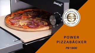 Power Pizzaofen PB1800  ProfiPizzabereiter für selbstgemachte Pizza [upl. by Pimbley]