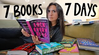 I read 7 thriller books in 7 days [upl. by Hannaoj645]