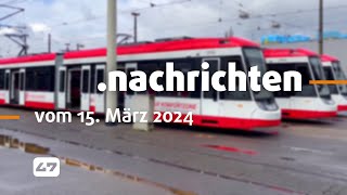 STUDIO 47 nachrichten  15032024  DVG KONTROLLIERT FAHREN OHNE TICKET [upl. by Torbart288]