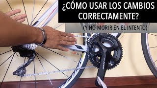 Uso correcto de los cambios en tu bicicleta de ruta [upl. by Tiny]