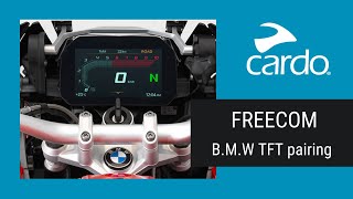 FREECOM Pairing BMWs TFT Tutorial [upl. by Dolorita]