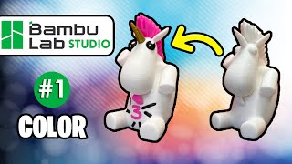 🎨 Cómo hacer impresiones multicolor  Guía para principiantes Tutorial Bambu Lab Bambu Studio 1 [upl. by Nohsyar]